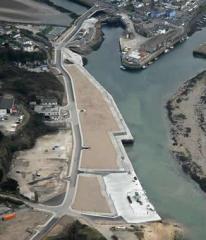 Completed scheme viewed from the north Completed scheme viewed from the north